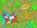 Παιχνίδι Spooky cat online coloring page