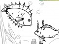Παιχνίδι Kid's coloring: Little fishes