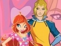 Παιχνίδι Winx Love: Round Puzzle - Happy Valentine`s Day