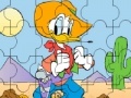 Παιχνίδι Cowboy Donald: Jigsaw Puzzle