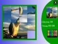 Παιχνίδι Slide puzzle: Alone Stork 