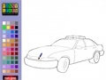 Παιχνίδι Police car coloring