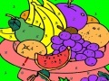 Παιχνίδι Fruit On A Plate: Coloring