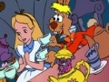Παιχνίδι Alice in Wonderland Online Coloring