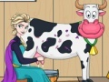 Παιχνίδι Elsa milking cow