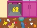 Παιχνίδι Pregnant Dora cleaning kitchen