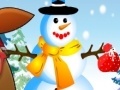 Παιχνίδι Pou Girl sculpts snowman
