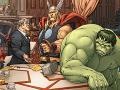 Παιχνίδι Hulk with Friends: Photo Mess