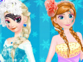 Παιχνίδι Elsa vs Anna Make Up Contest