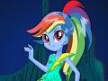 Παιχνίδι My Little Pony: Equestria Girls - Legend of Everfree Rainbow Dash Dress Up