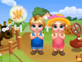 Παιχνίδι Royal Twins Cute Farm 