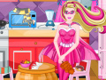 Παιχνίδι Super Barbie Kitchen Cleaning