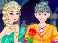 Παιχνίδι Elsa and Jack Frost Winter Dating