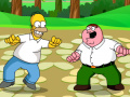 Παιχνίδι Street fight Homer Simpson Peter Griffin