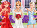 Παιχνίδι Frozen And Ariel Wedding