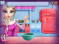 Παιχνίδι Cooking Christmas Cake with Elsa