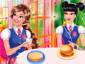 Παιχνίδι Princesses Burger Cooking
