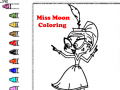 Παιχνίδι Miss Moon Coloring  