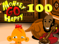 Παιχνίδι Monkey Go Happy Stage 100