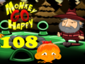 Παιχνίδι Monkey Go Happy Stage 108