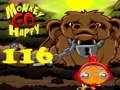 Παιχνίδι Monkey Go Happy Stage 116