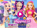 Παιχνίδι Elsa and Rapunzel Princess Rivalry
