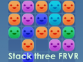 Παιχνίδι Stack three FRVR