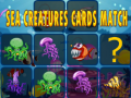 Παιχνίδι Sea creatures cards match