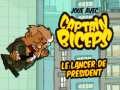 Παιχνίδι Joue avec Captain Biceps Le lancer de President