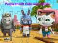 Παιχνίδι Puzzle Sheriff Kelly and Friends