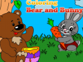 Παιχνίδι Coloring Bear and Bunny
