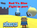Παιχνίδι Kogama: Red Vs. Blue Fight in port