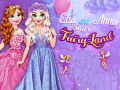 Παιχνίδι Elsa and Anna Sent to Fairyland