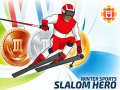Παιχνίδι Winter Sports: Slalom Hero