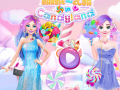 Παιχνίδι Barbie and Elsa in Candyland