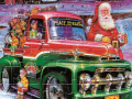 Παιχνίδι Santa Trucks Jigsaw