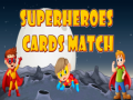 Παιχνίδι Superheroes Cards Match