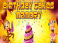 Παιχνίδι Birthday Cakes Memory