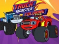 Παιχνίδι Truck Monster Coloring