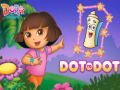 Παιχνίδι Dora The explorer Dot to Dot