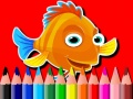 Παιχνίδι Back To School: Fish Coloring Book