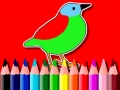 Παιχνίδι Back To School: Birds Coloring Book