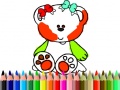 Παιχνίδι Back to School: Sweet Bear Coloring