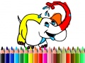 Παιχνίδι Back To School: Elephant coloring