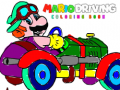 Παιχνίδι Mario Driving Coloring Book