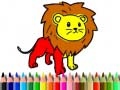 Παιχνίδι Back To School: Lion Coloring Book