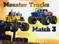 Παιχνίδι Monsters Trucks Match 3