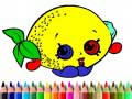 Παιχνίδι Back To School: Fruits Coloring Book