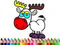 Παιχνίδι Back to School: Deer Coloring Book