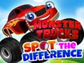 Παιχνίδι Monster Trucks Spot the Difference